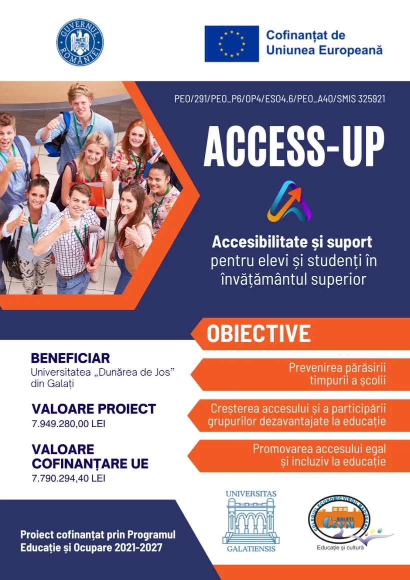 ACCESS UP, educație dincolo de sala de curs