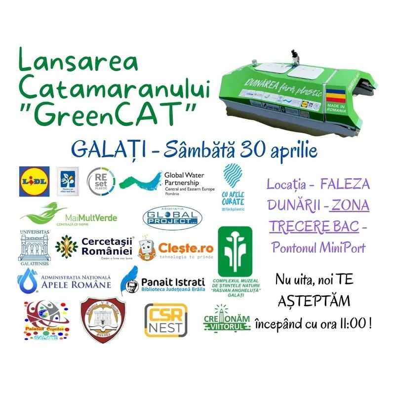 O Dunăre fără plastic!