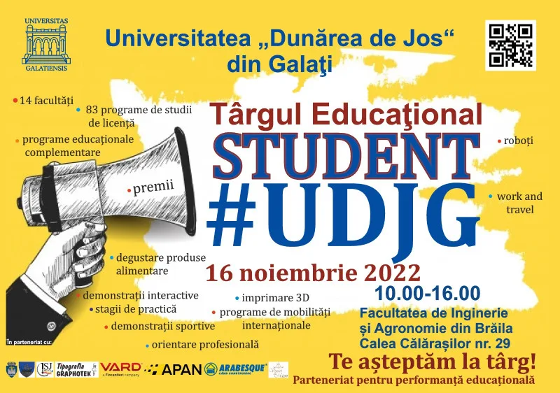 Ultimul Târg Educaţional „Student #UDJG” de anul acesta