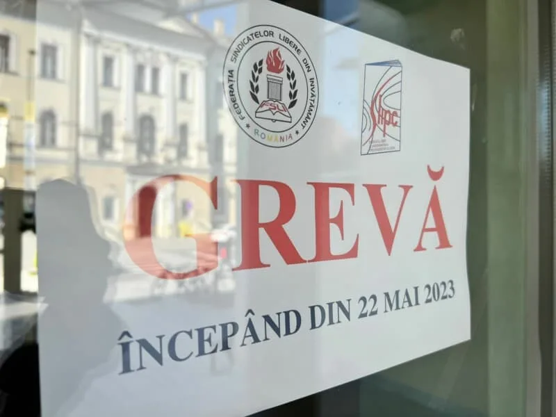 Greva generală din educație. Anul școlar ar putea fi prelungit