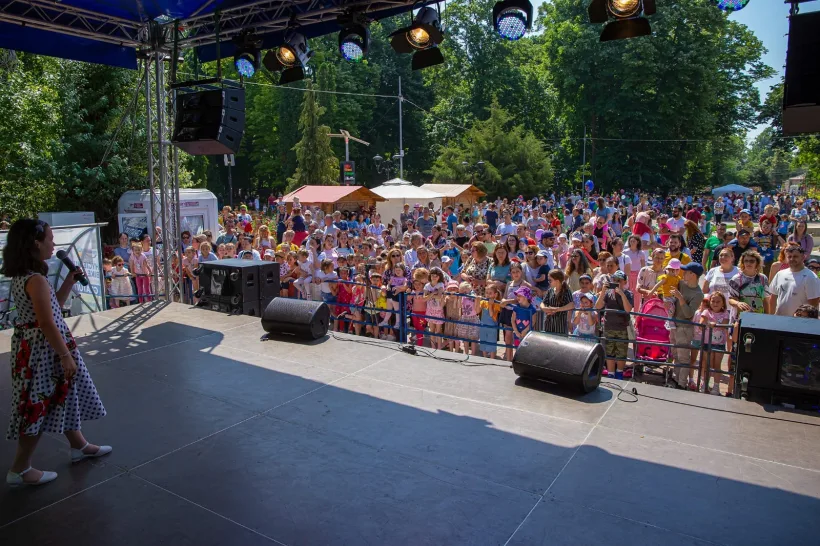 De 1 Iunie, nimic despre școală. Programul „Caravanei copilăriei” din Grădina Publică