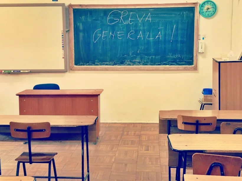 Greva generală din învățământ continuă, au anunțat duminică sindicaliștii