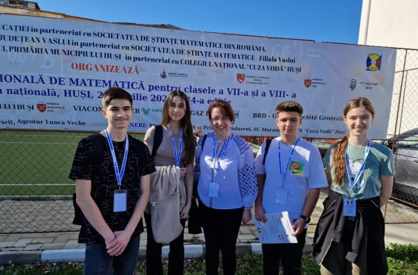 Cinci medalii, din care una de aur și una de argint, pentru olimpicii gălățeni la matematică