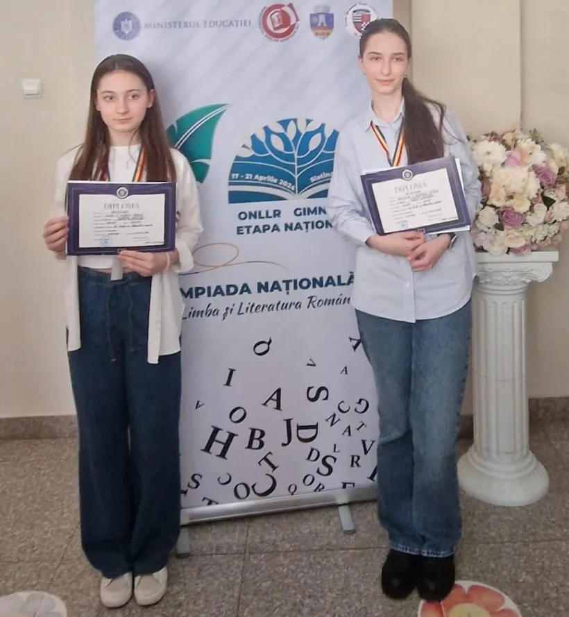 Două mențiuni pentru elevii gălățeni, la Olimpiada națională de limba română