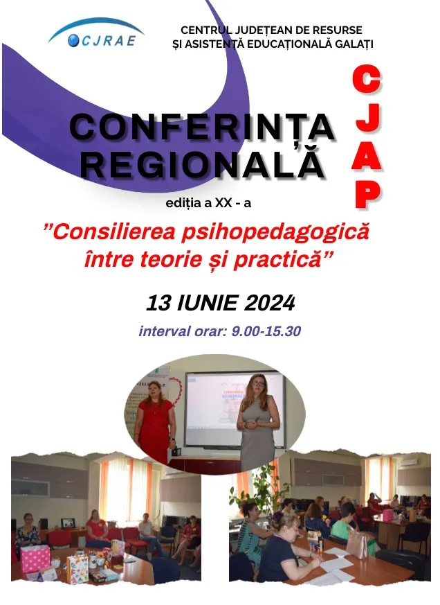 Conferință regională organizată de CJRAE Galați