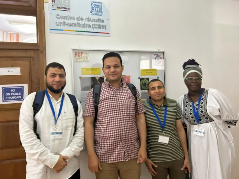 Patru bursieri „Eugen Ionescu”, din Egipt și Gabon, la Universitatea „Dunărea de Jos” din Galați