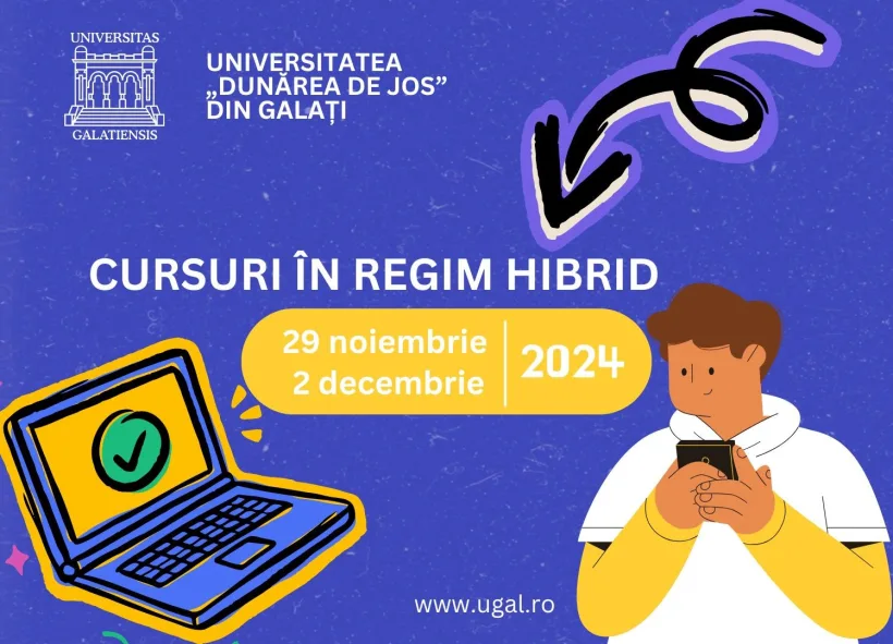 ALEGERI. Vineri și luni, zile în sistem hibrid la Universitatea „Dunărea de Jos” din Galați