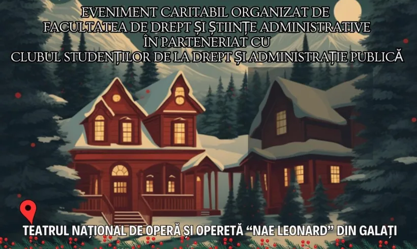 Eveniment caritabil la Facultatea de Drept și Științe Administrative din Galați