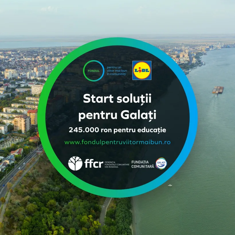 Apel de idei și proiecte civice de educație la Galați