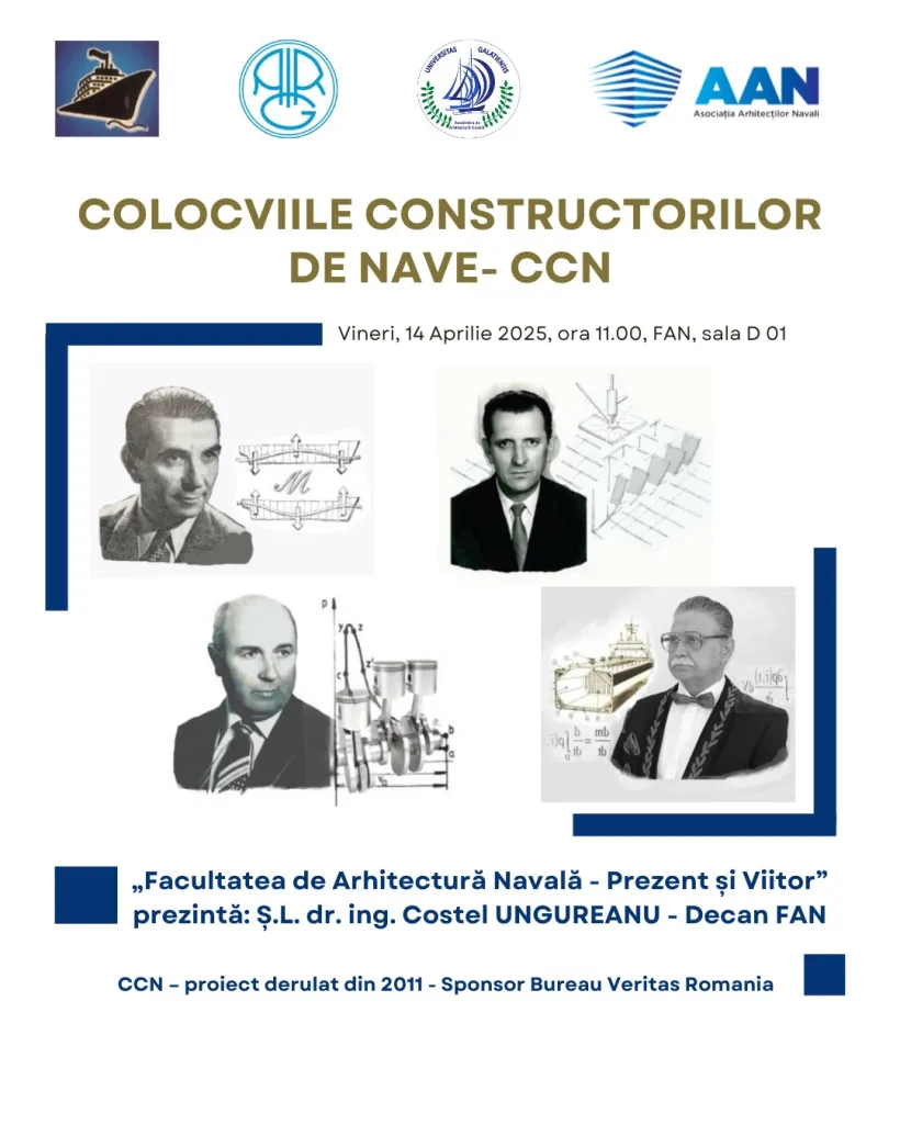 Galeria personalităților Facultății de Nave din Galați, completă cu patru noi basoreliefuri
