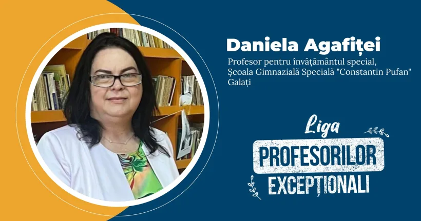 Profesoara gălățeană Daniela Agafiței, finalistă în campania națională Liga Profesorilor Excepționali