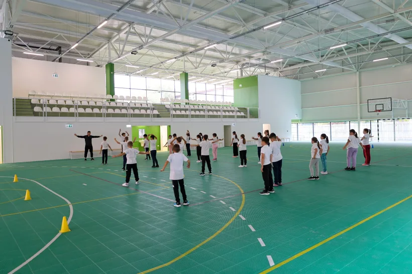Sala de sport de la Școala 29 din Galați, deschisă pentru elevi