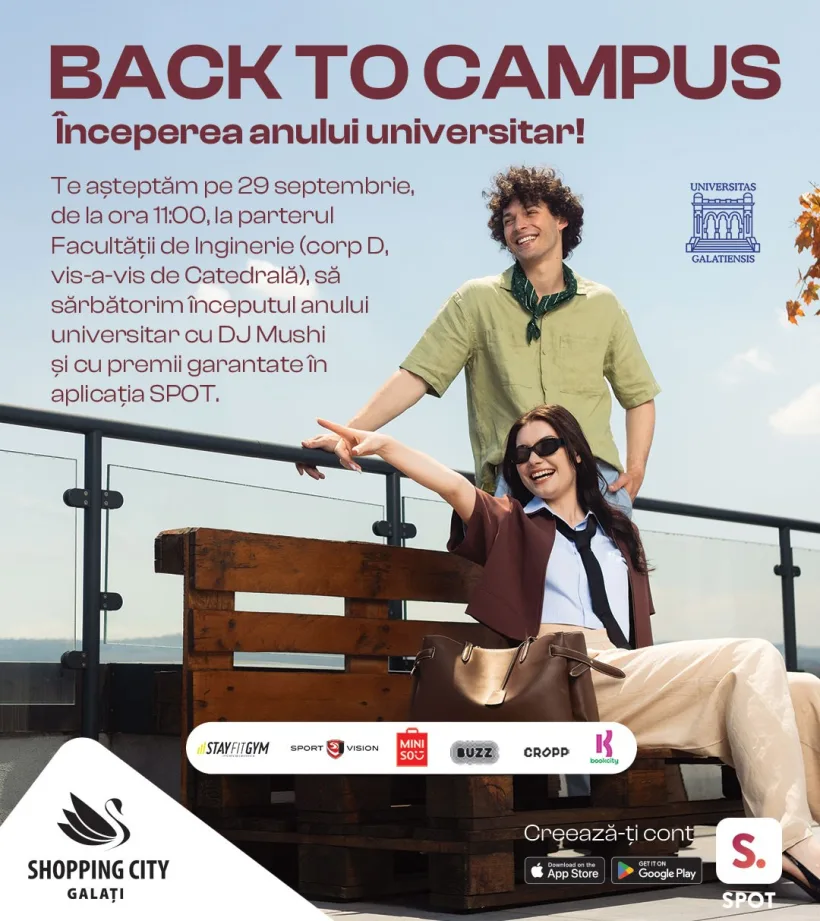 Campania „Back to Campus”, lansată de Universitatea „Dunărea de Jos” din Galați