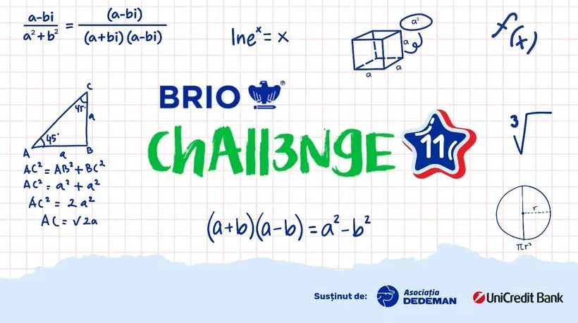 BRIO Challenge, la start. Se caută cei mai buni performeri la matematică din România