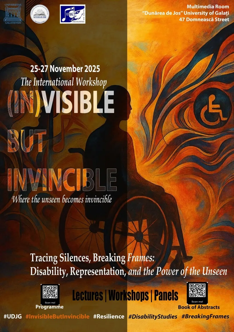 Atelierul Internațional „(In)Visible but Invincible”, la Universitatea „Dunărea de Jos” din Galați