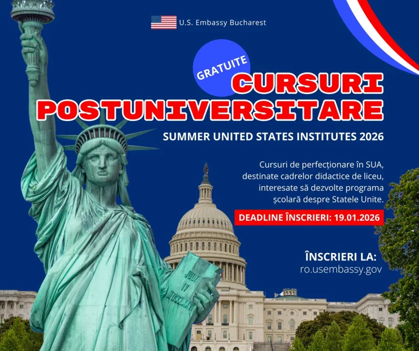 Program academic american dedicat profesorilor de gimnaziu și liceu